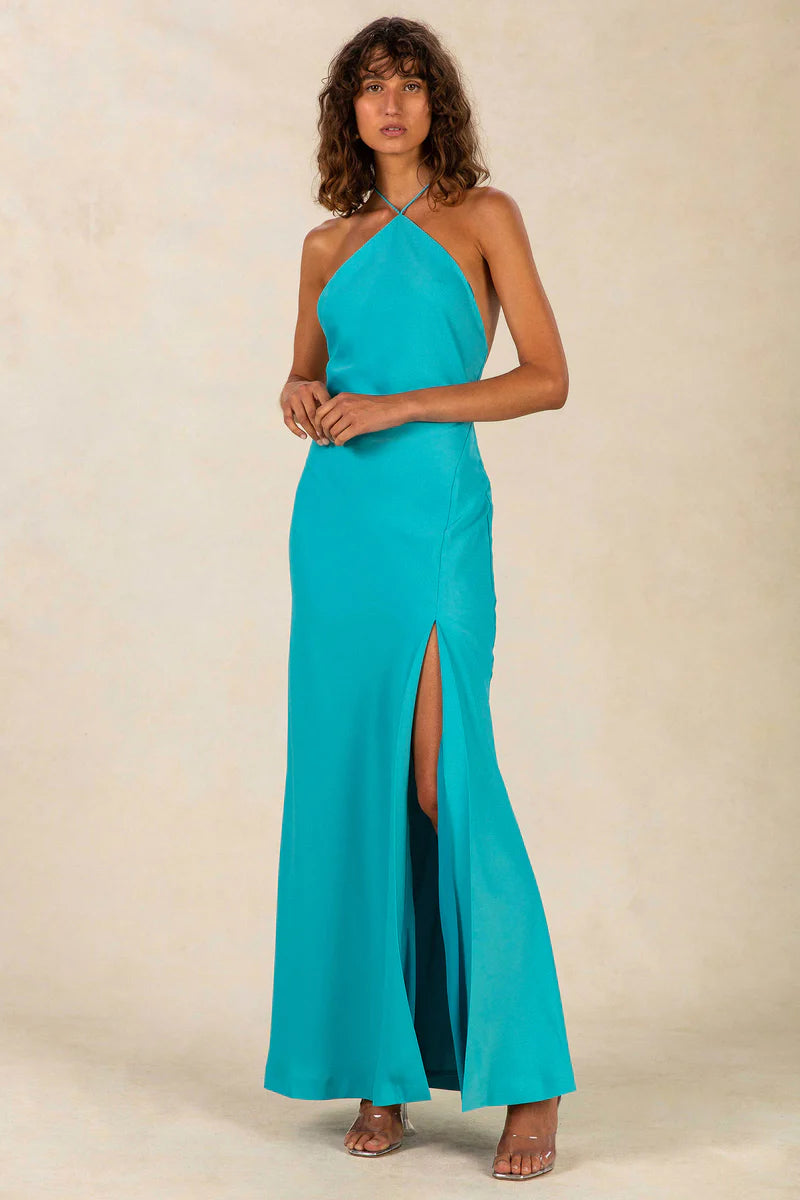 capri blue dress Payson Shift Dress in Capri Blue – Monkee's of Naples main image 1