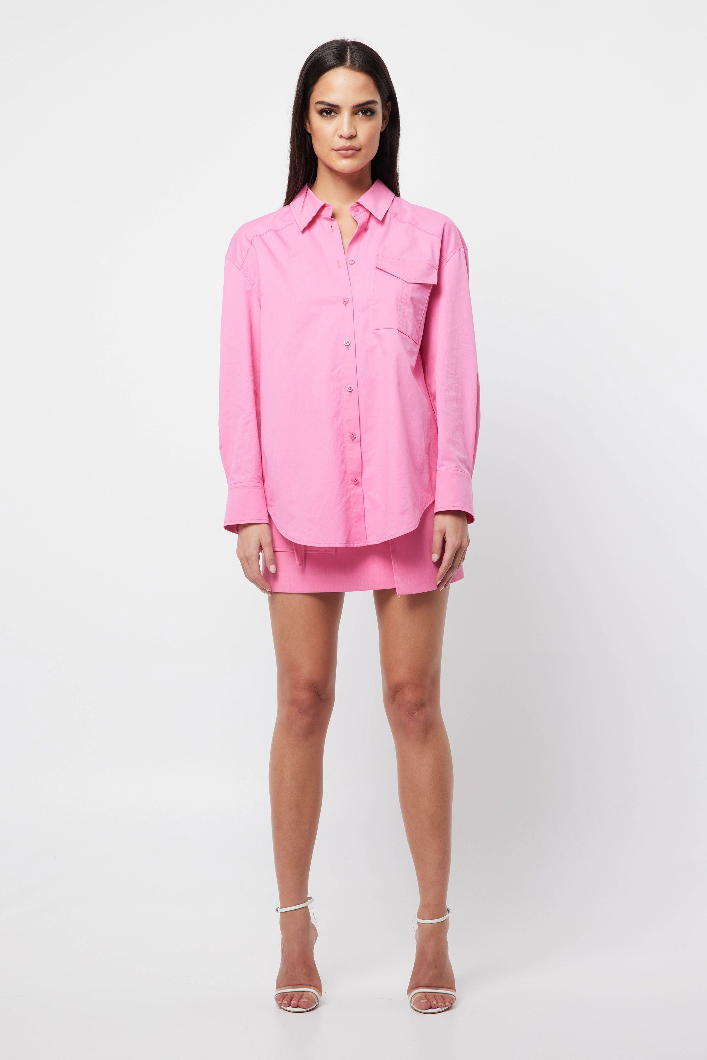 Elysian Collective Mossman Restore Shirt Pink