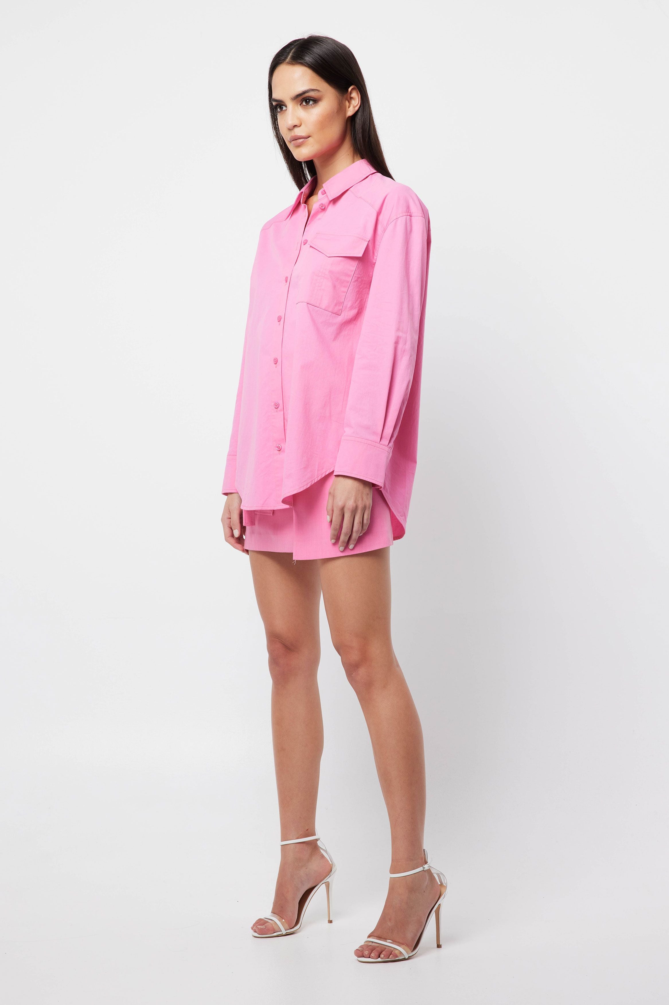 Elysian Collective Mossman Restore Shirt Pink