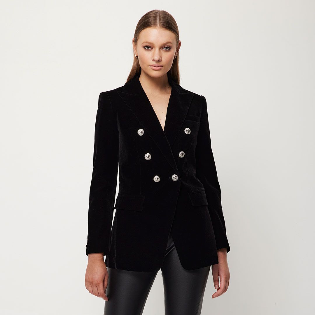 Elysian Collective Mossman The Signature Blazer Black
