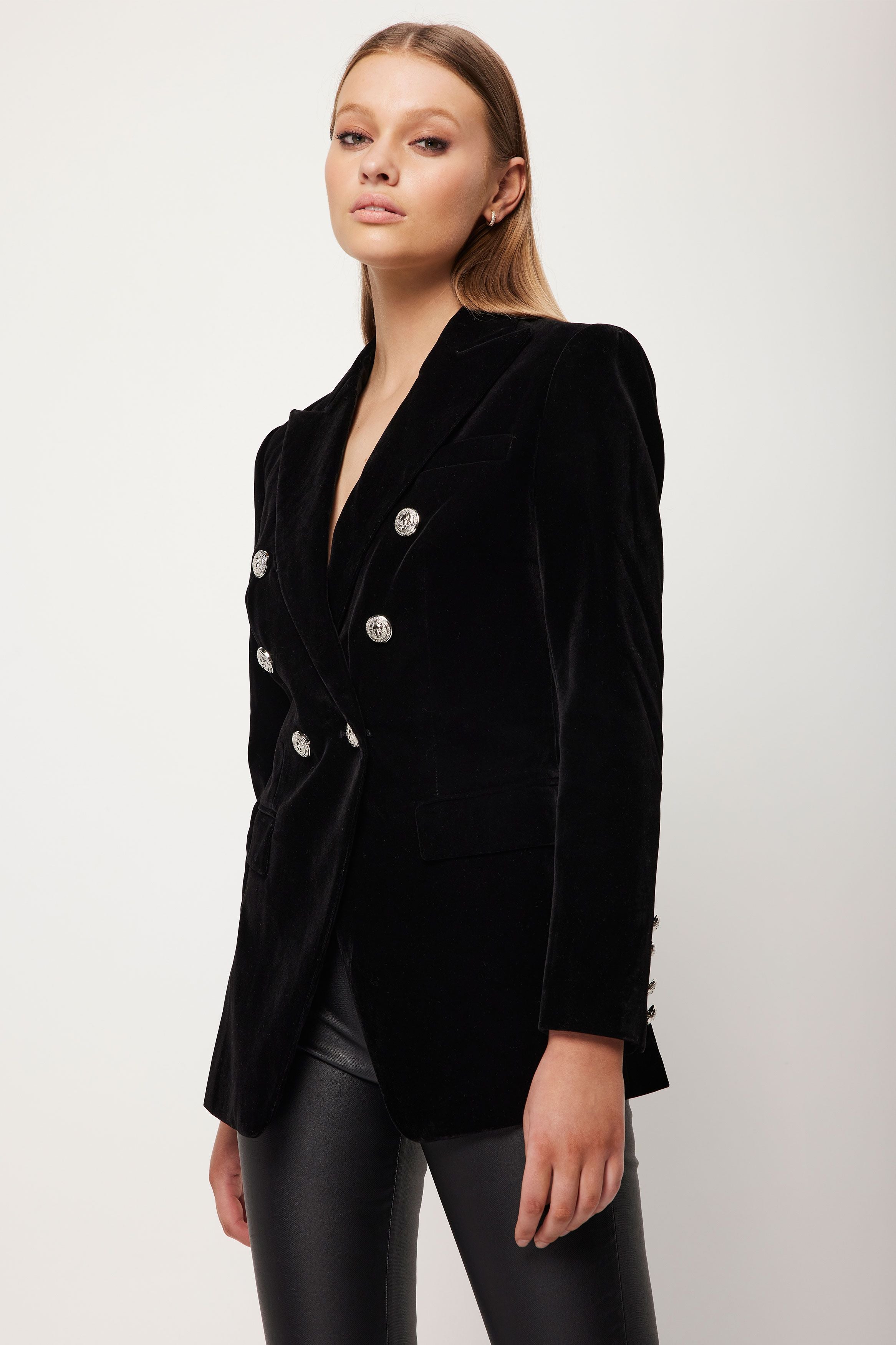 Elysian Collective Mossman The Signature Blazer Black
