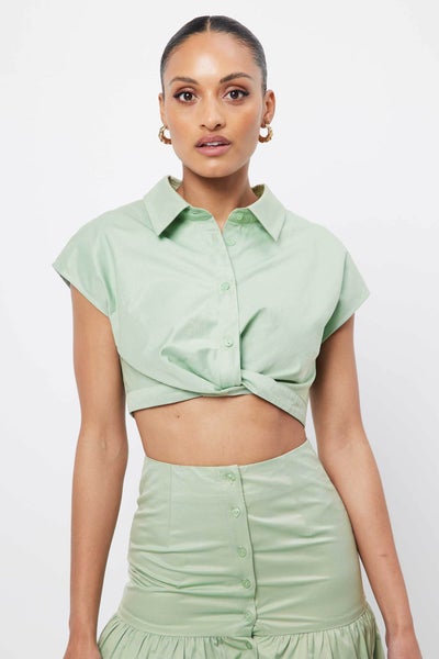 Elysian Collective Mossman Wanderlust Top Spearmint