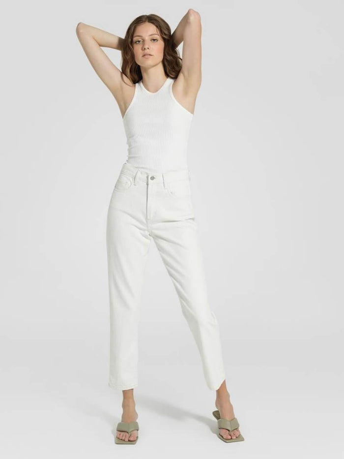 Elysian Collective Nobody Denim Hutton Jean Natural Linen