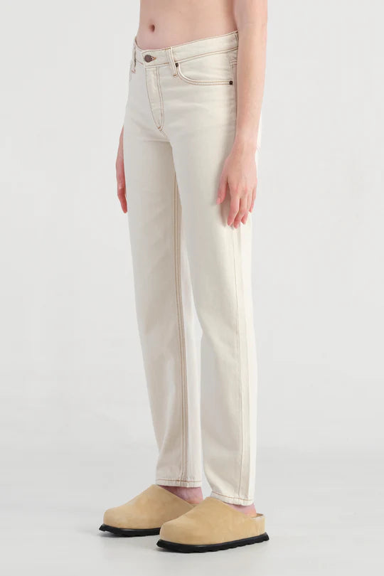 Elysian Collective Nobody Denim Phoebe Jean Ecru