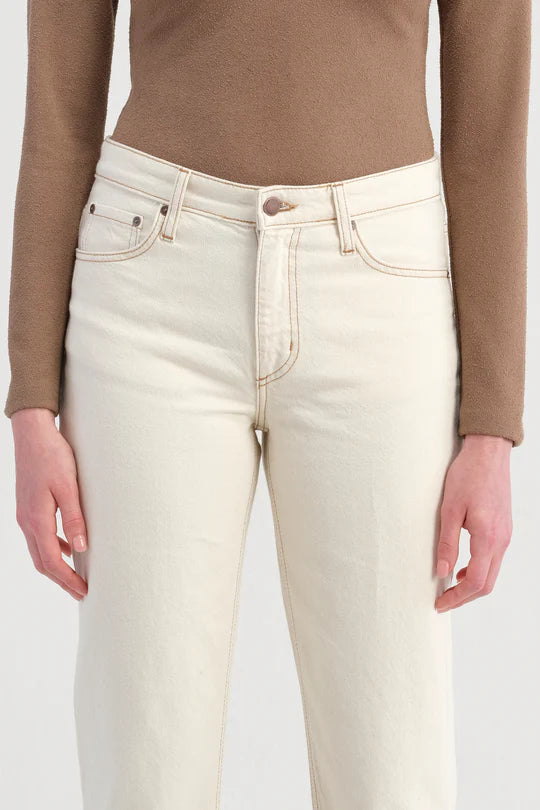 Elysian Collective Nobody Denim Phoebe Jean Ecru