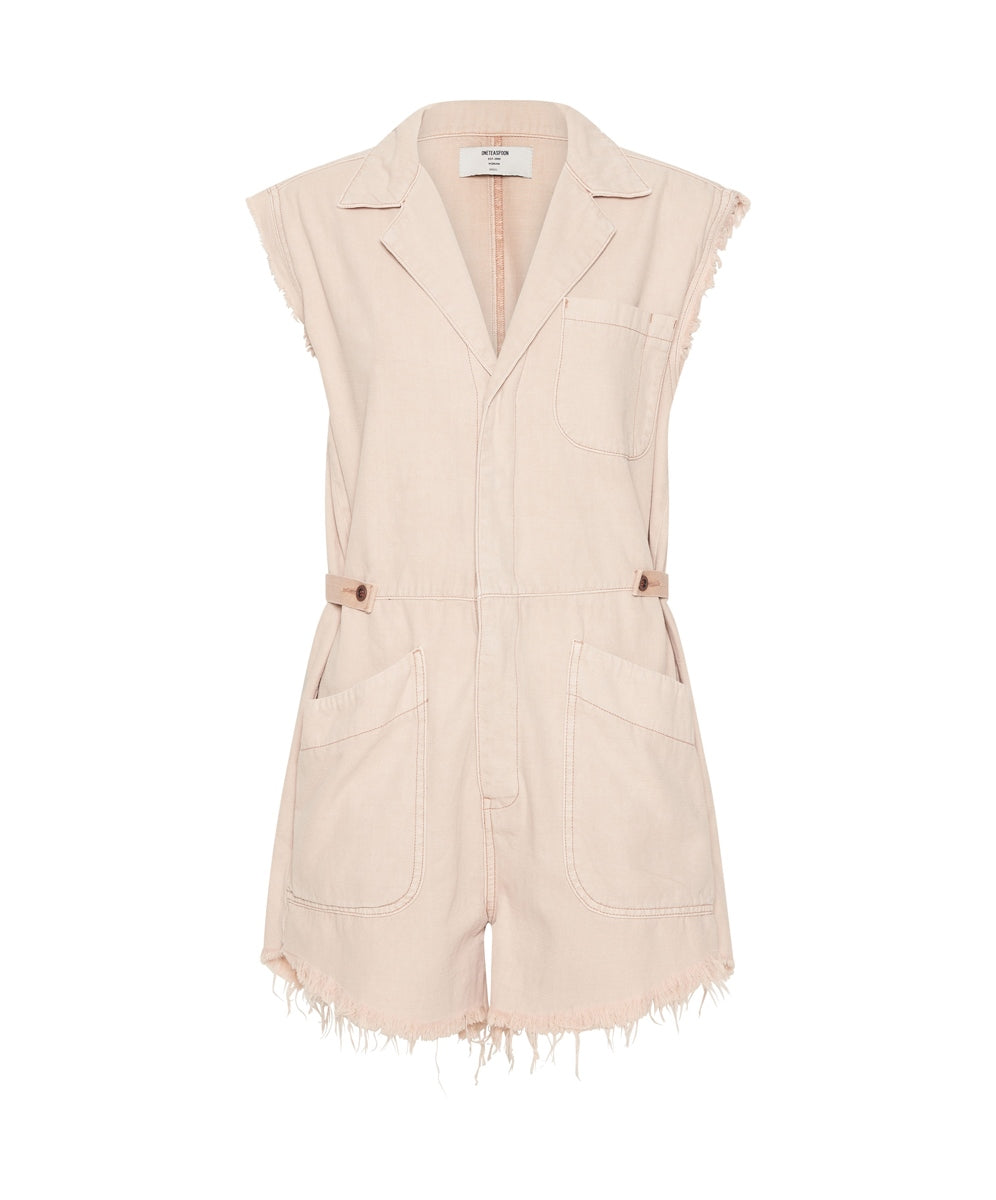 Elysian Collective One Teaspoon Pallisades Overall Pink Tint