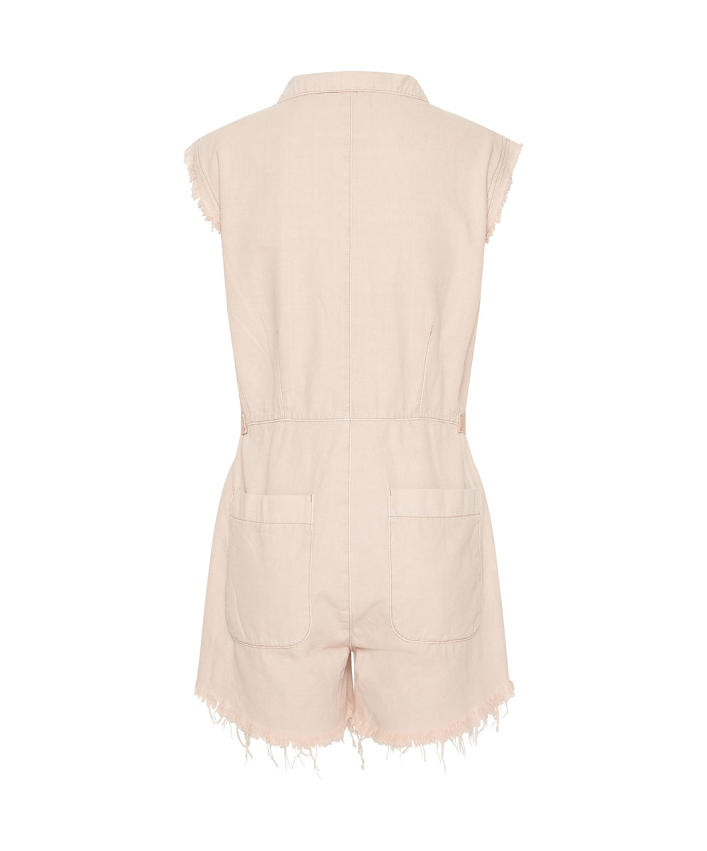 Elysian Collective One Teaspoon Pallisades Overall Pink Tint