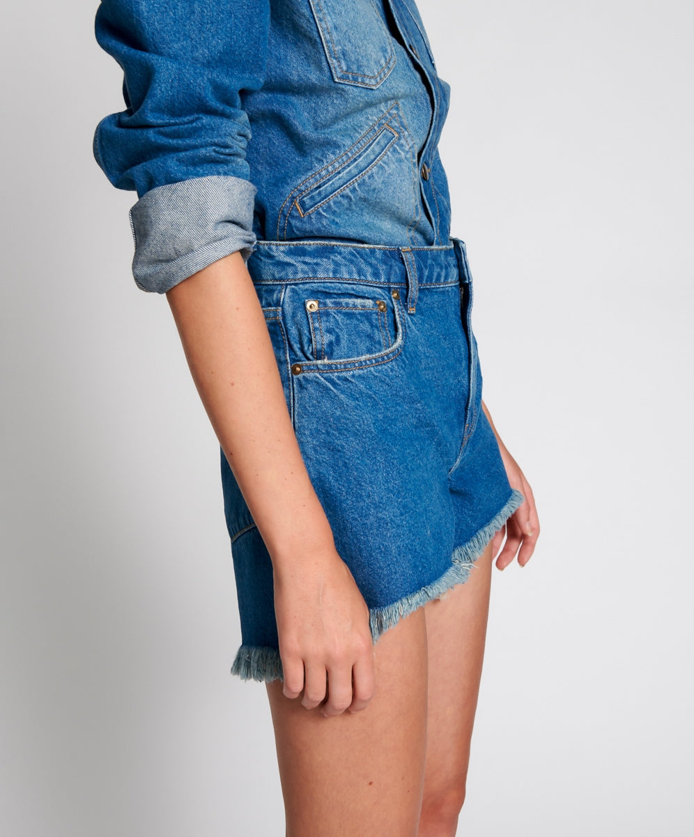 Elysian Collective One Teaspoon Riviera Legend Mom Fit Short Elysian Collective One Teaspoon Riviera Legend Mom Fit Short