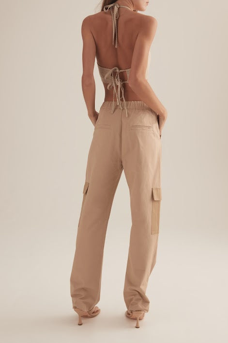 Elysian Collective Ownley Thea Corset Toffee Check