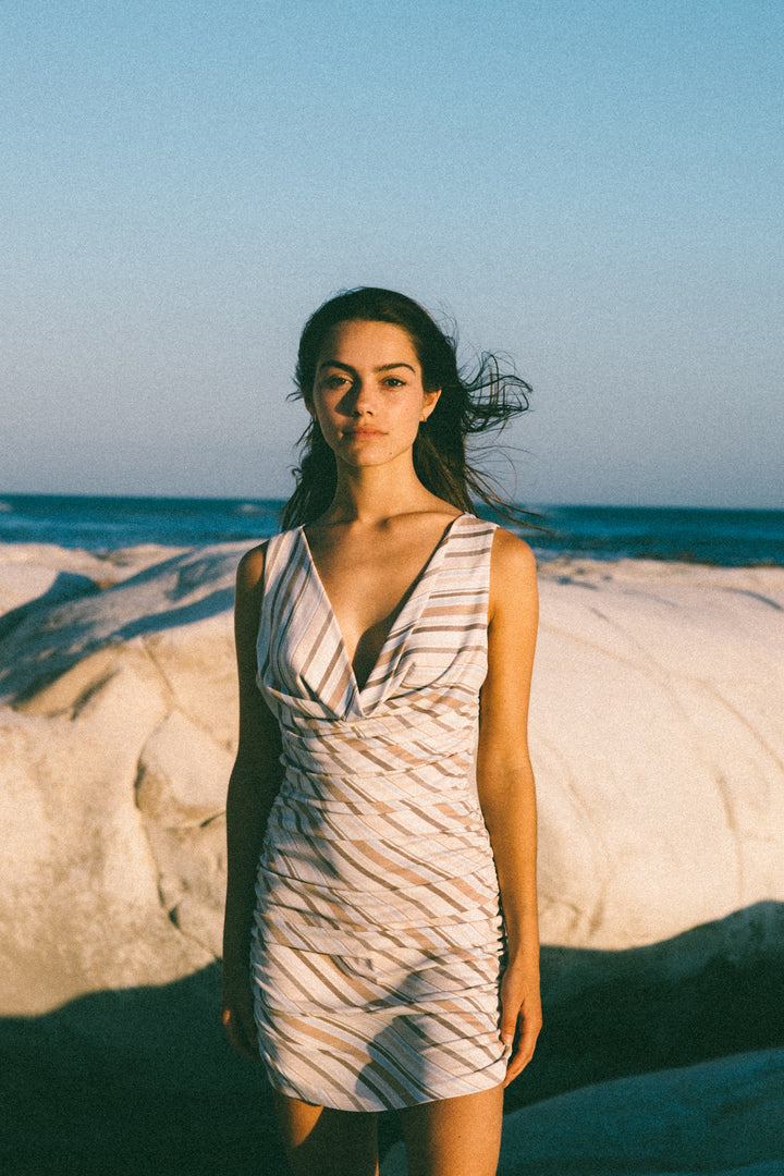 Elysian Collective Ownley Walton Dress Vintage Stripe