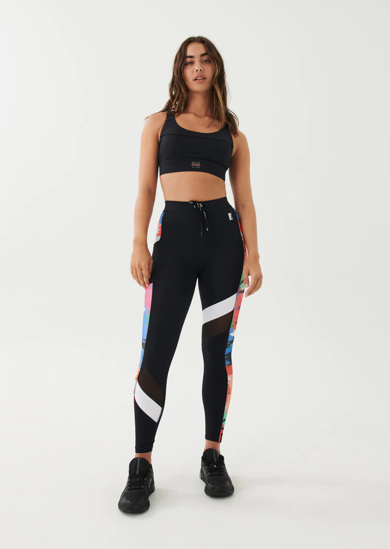 Elysian Collective Pe Nation Break Out Sports Bra (Black)