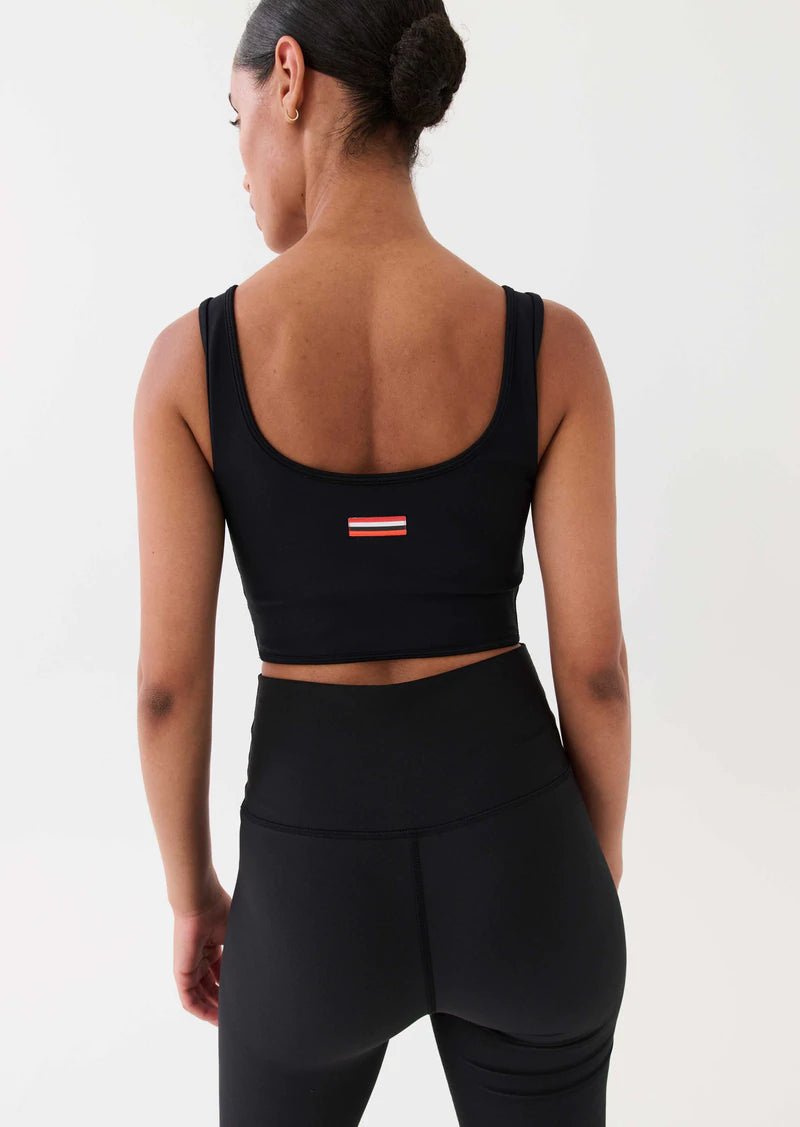 PE NATION - Dynamic Sports Bra (Black)