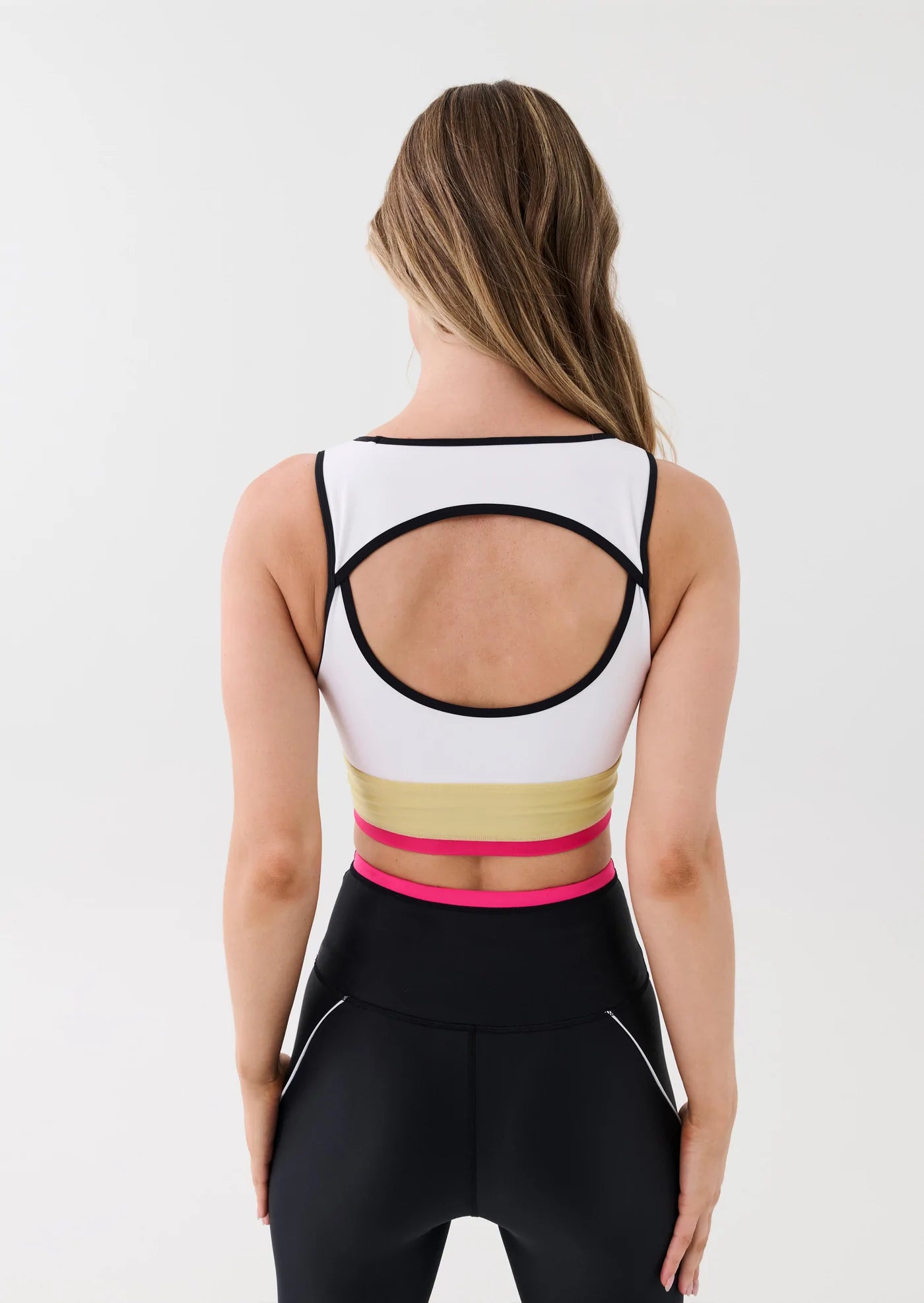 Elysian Collective PE Nation Riviera Sports Bra Optic White