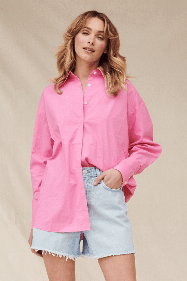 Elysian Collective RAEF The Label Luna Shirt Pink