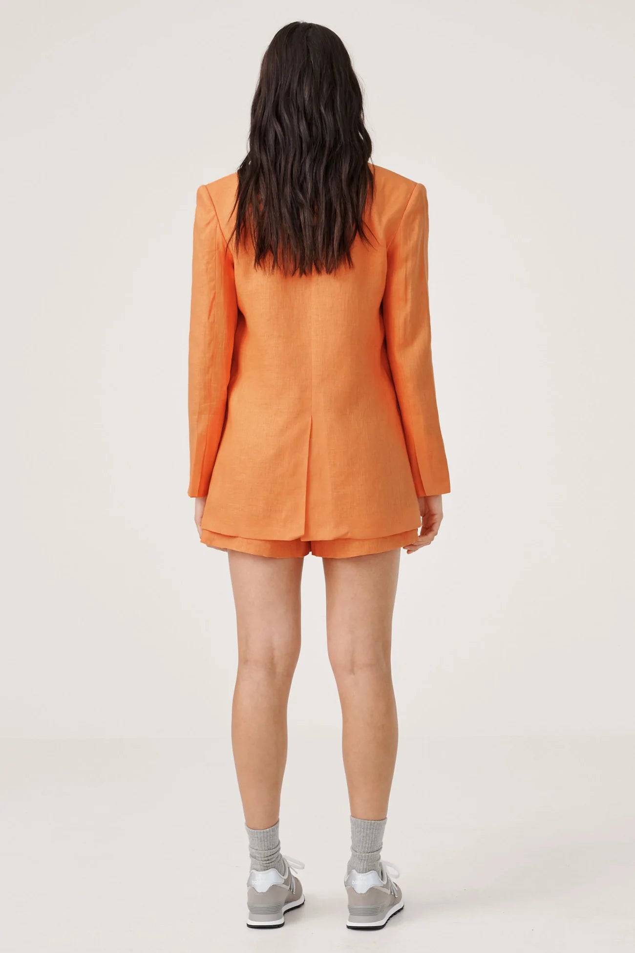 Elysian Collective Raef The Label Eliana Blazer Orange