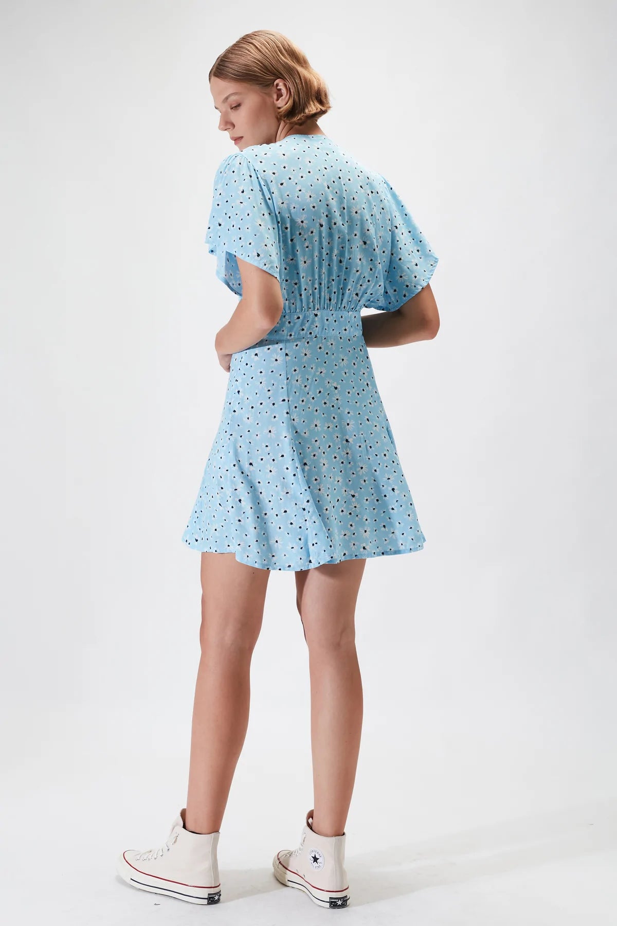 Elysian Collective Rue Stiic Leslie Mini Dress Wildflower Floral