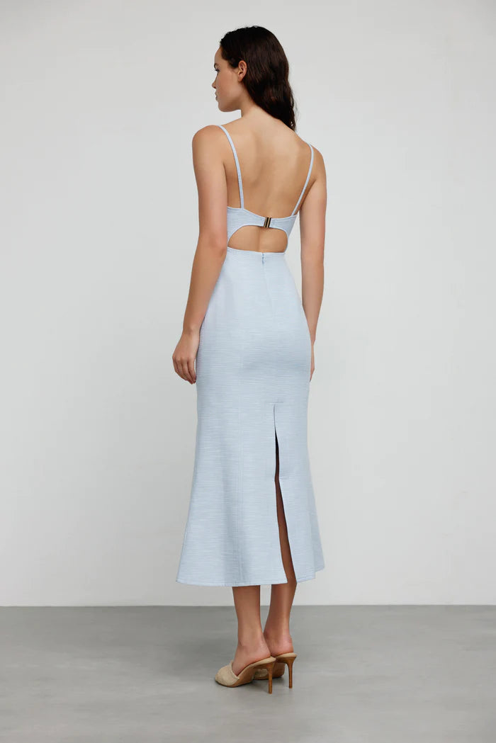 Elysian Collective Significant Other Frankie Midi Dress Cornflower