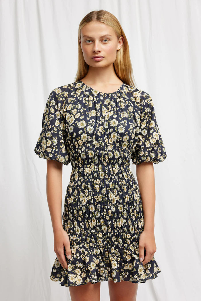 Elysian Collective Significant Other Philippa Mini Dress Midnight Floral