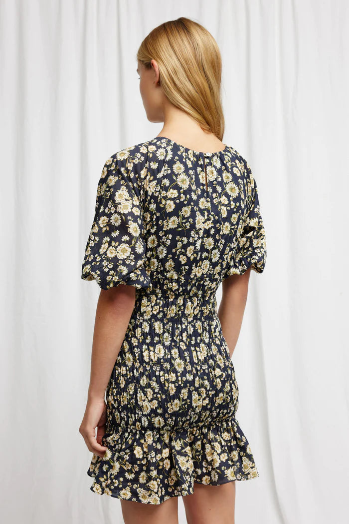Elysian Collective Significant Other Philippa Mini Dress Midnight Floral