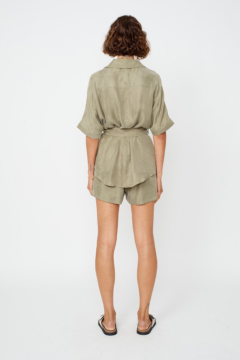 Elysian Collective Suboo Georgia Shorts Khaki