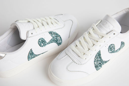 Elysian Collective Superga 2843 Club S Glitter Blue