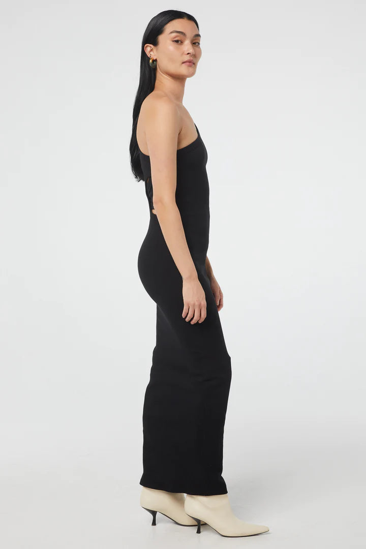 Elysian Collective The Line By K Gael Dress Black