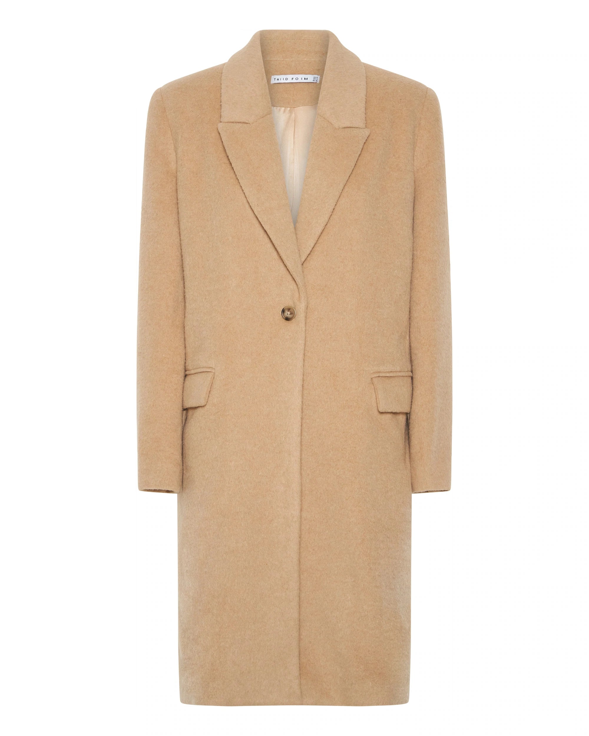 Elysian Collective Third Form New Classic Coat Oat
