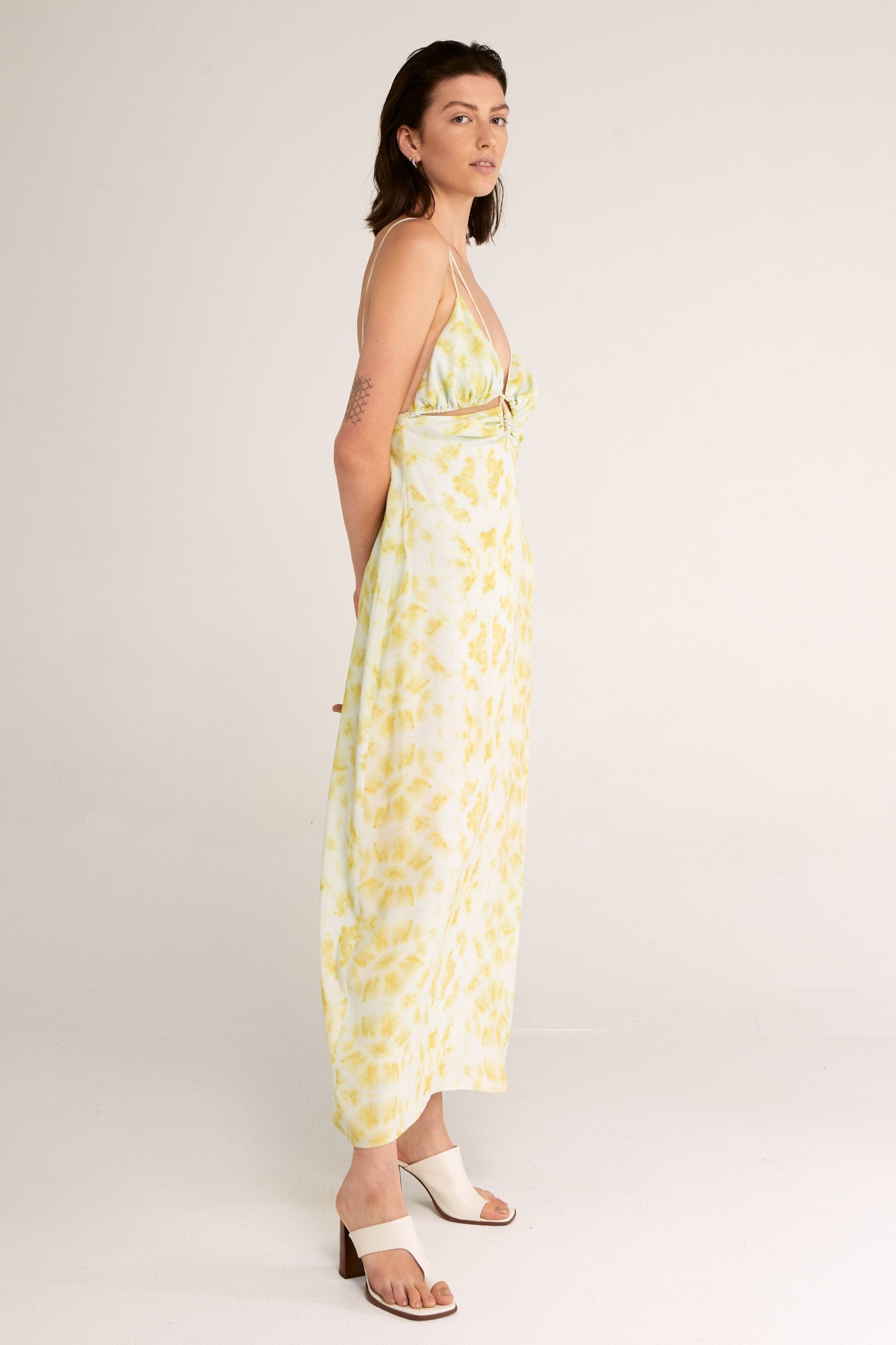 Elysian Collective Third Form Ring Out Slip Dress