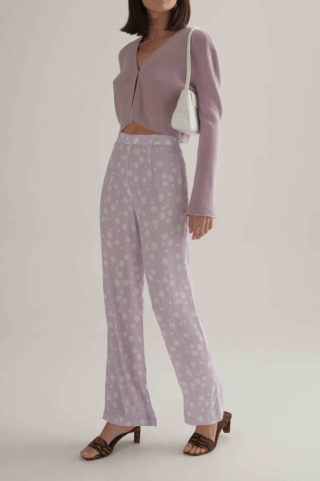 OWNLEY - Mimi Cardigan (Lilac)