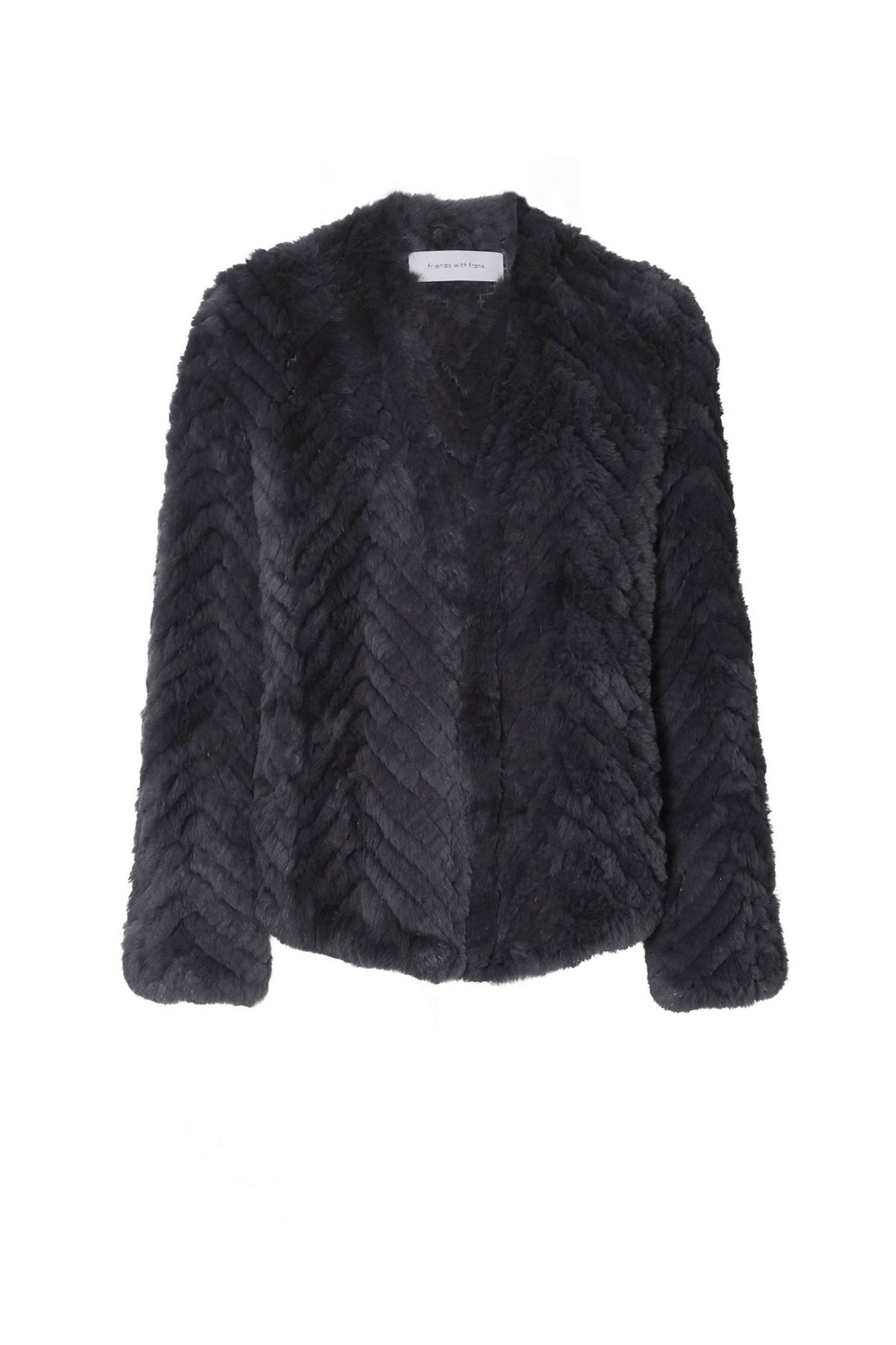 Friends with Frank - The Zigzag Frank Jacket - Slate Grey