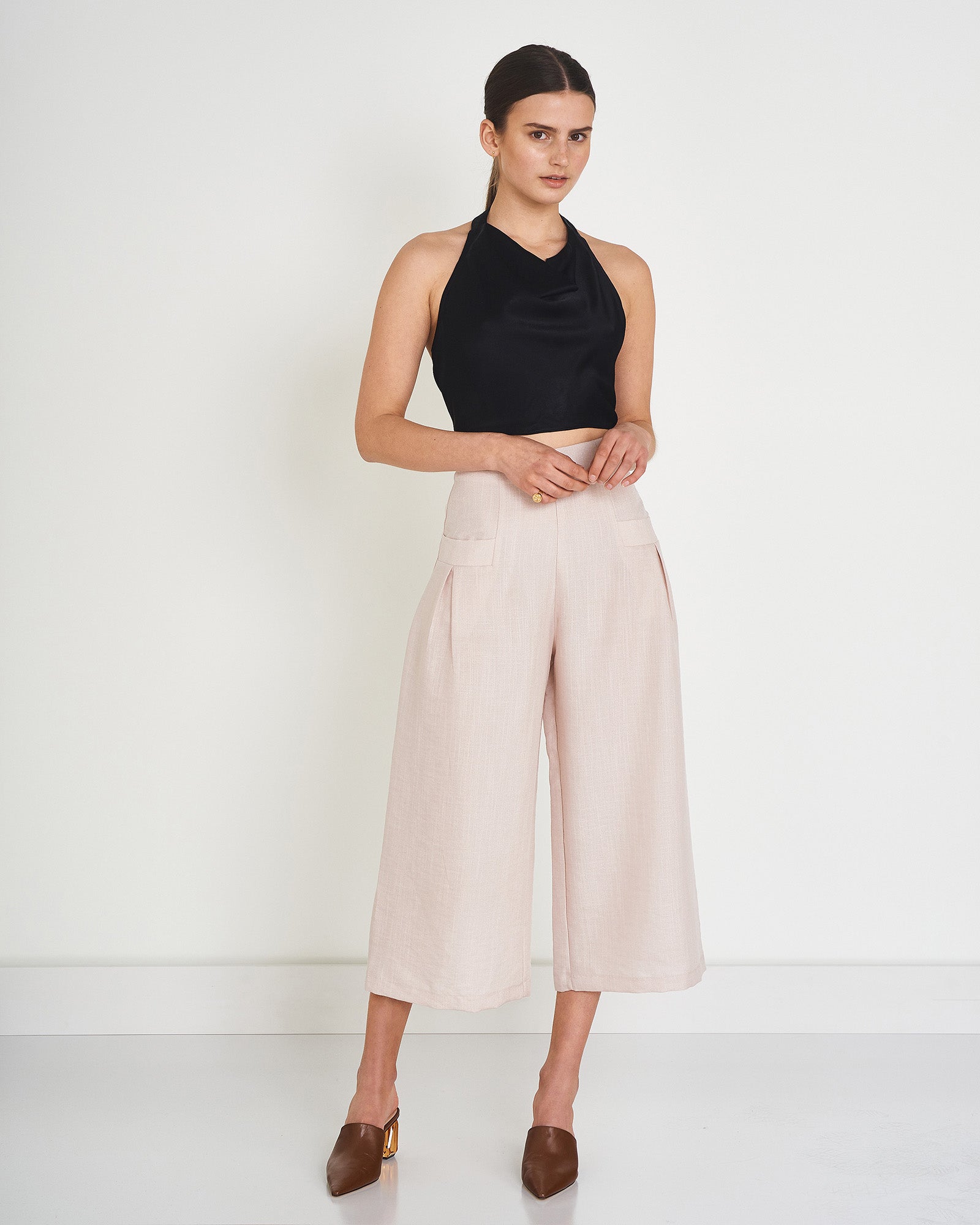 CARVER - Hariette Pant (Taupe)