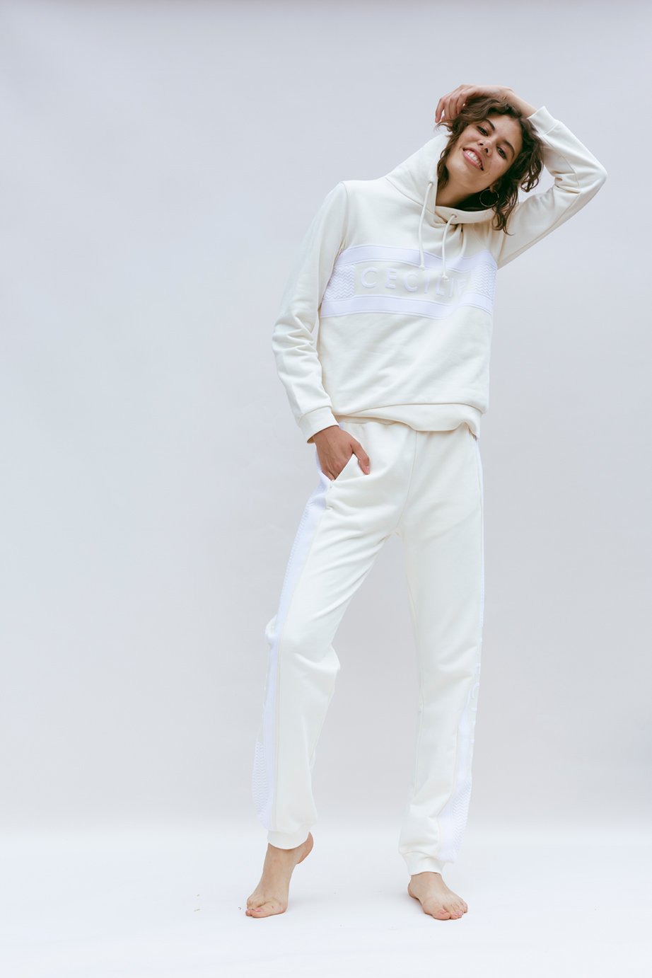 CECILE COPENHAGEN - Ramone Track Pant (Whisper White)