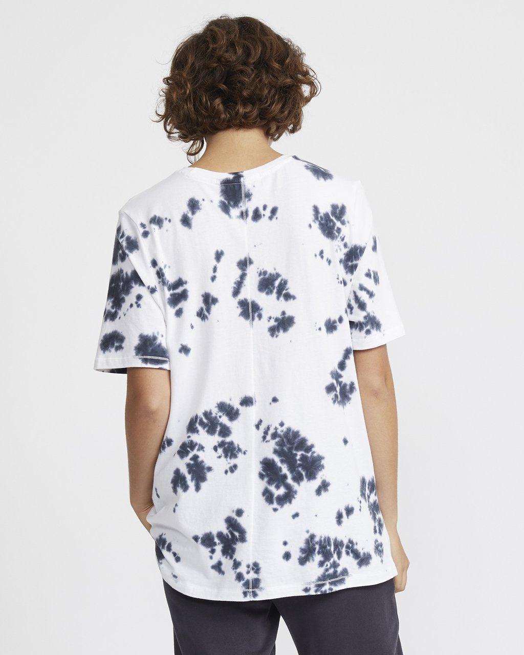 JAC + MOOKI - Frankie Tee (Black Tie Dye)