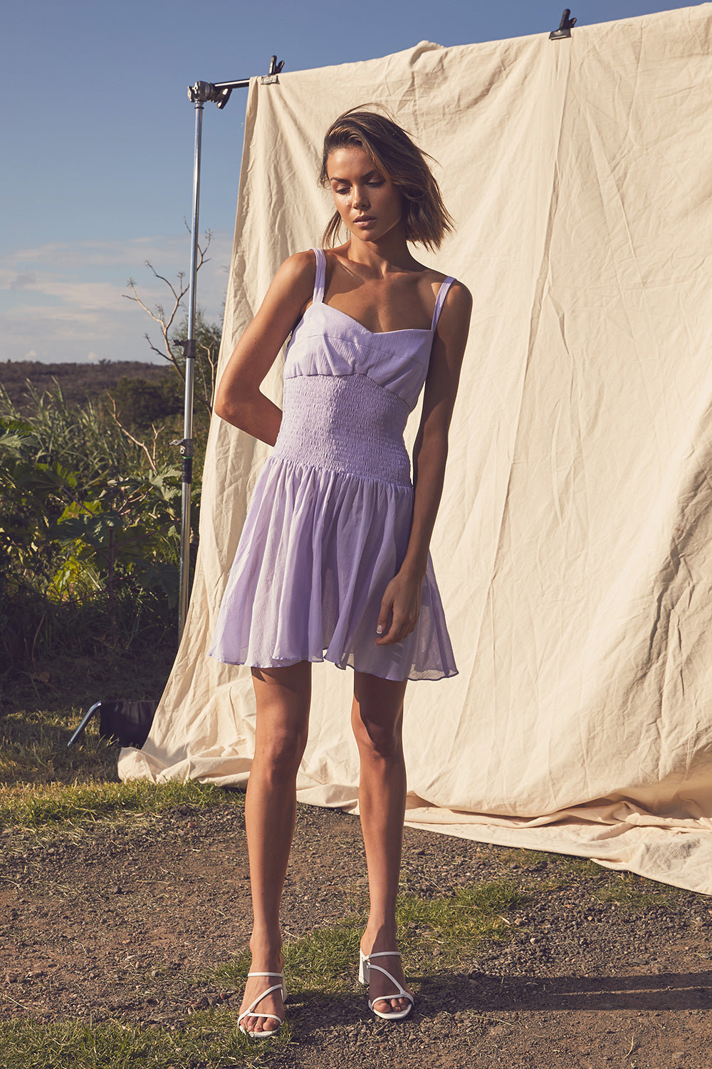 LUNE RESORT - Colorado Dress (Lilac)