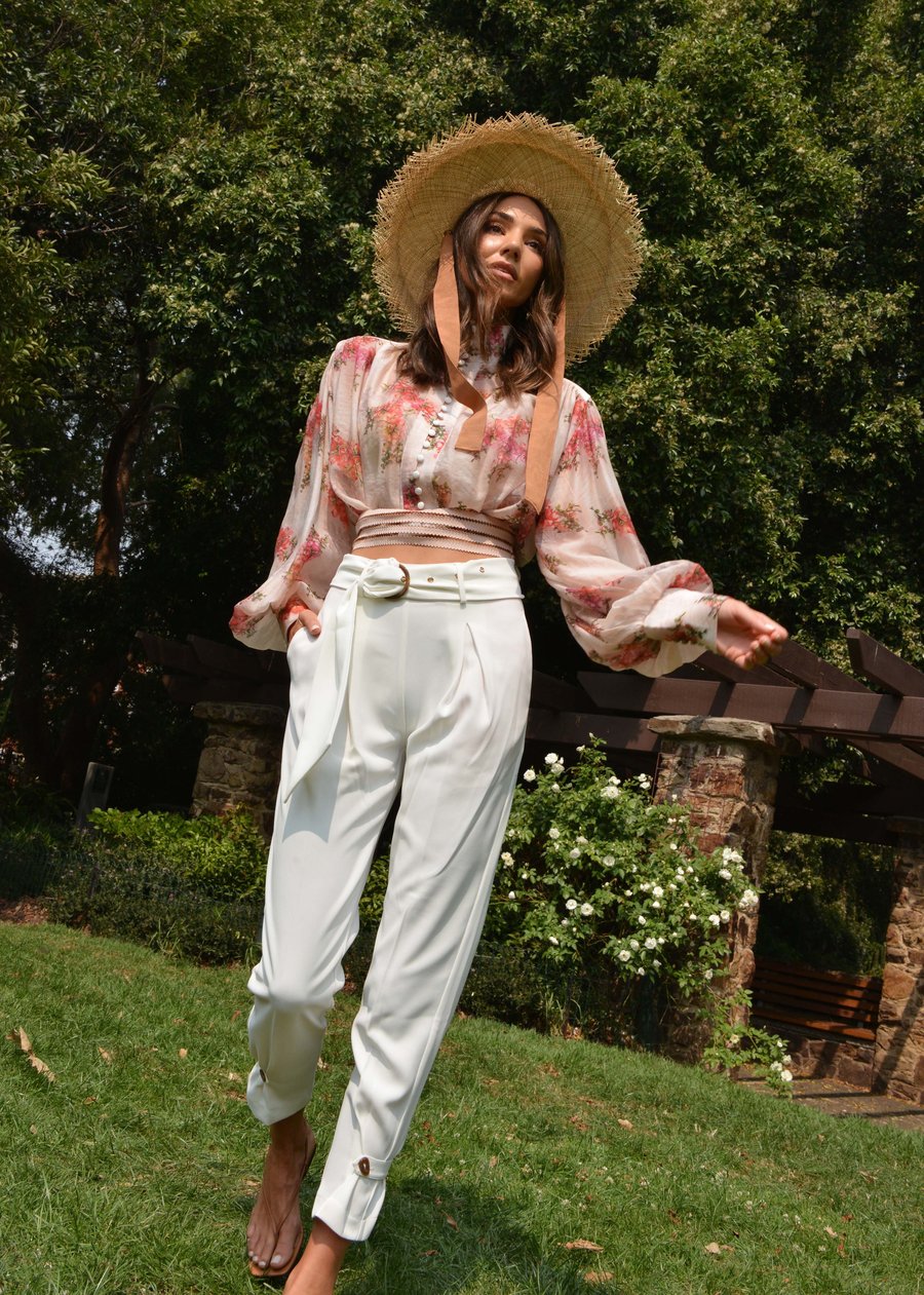 MACKENZIE MODE - Shooting Stars Pants (Winter White)