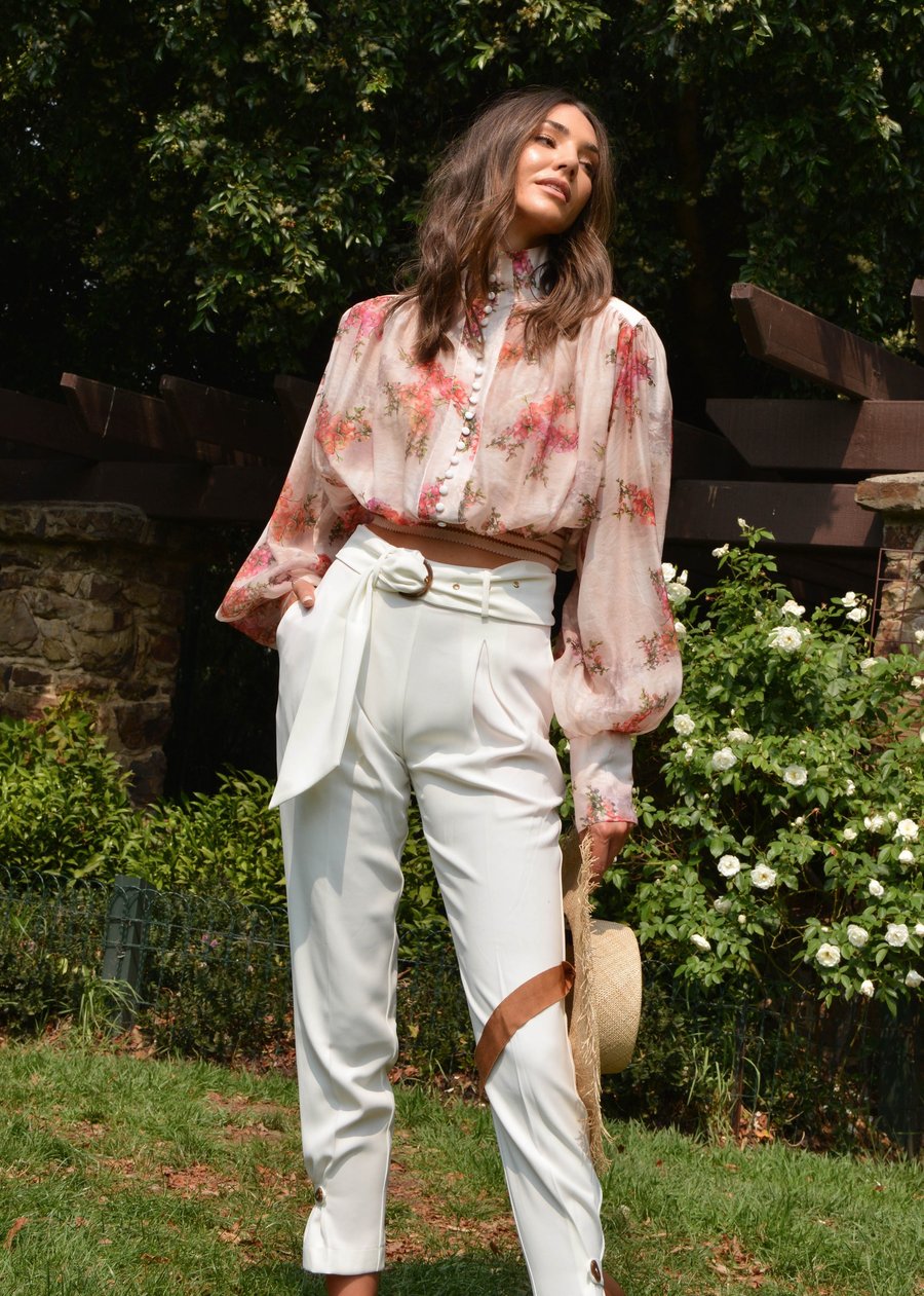 MACKENZIE MODE - Shooting Stars Pants (Winter White)