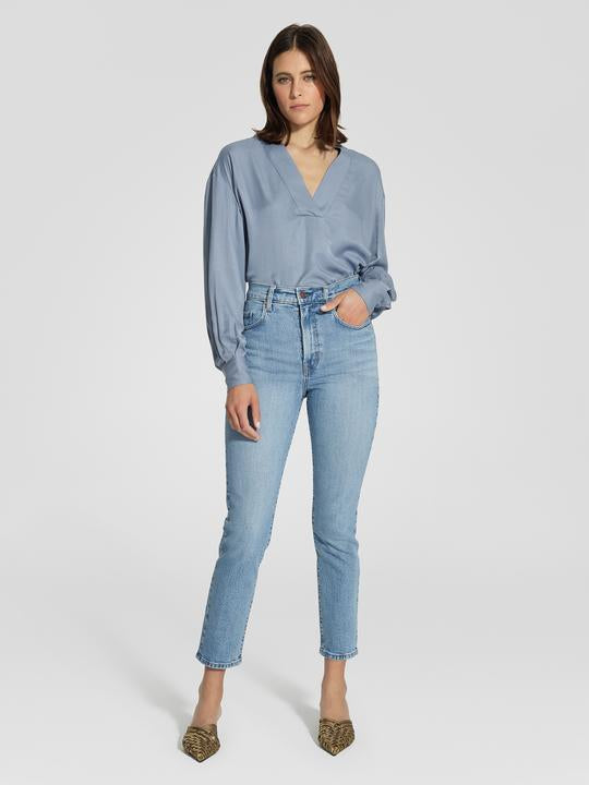 NOBODY DENIM - Frankie Jean Ankle Stretch (Scribe)