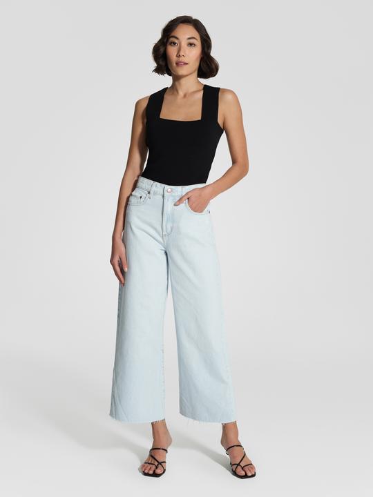 Elysian Collective Nobody Denim Skylar Jean Ankle Glimmer