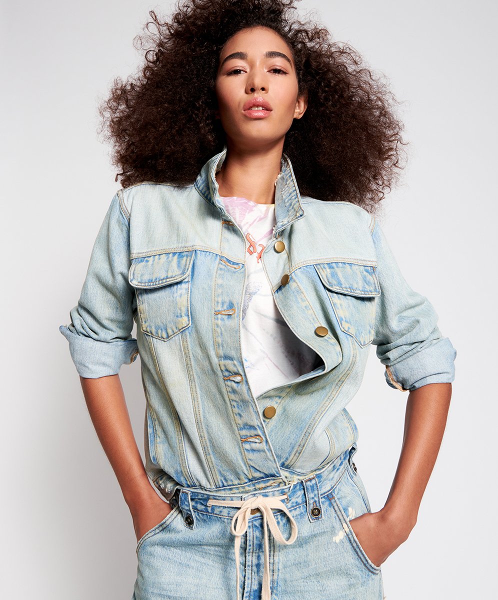 Elysian Collective One Teaspoon Kansas Trucker Jacket