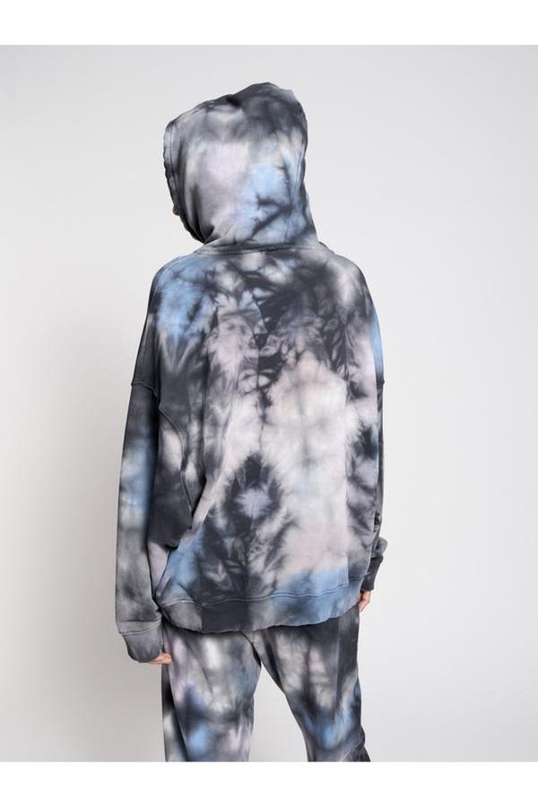 Elysian Collective One Teaspoon Tie Dye Batwing Hoodie