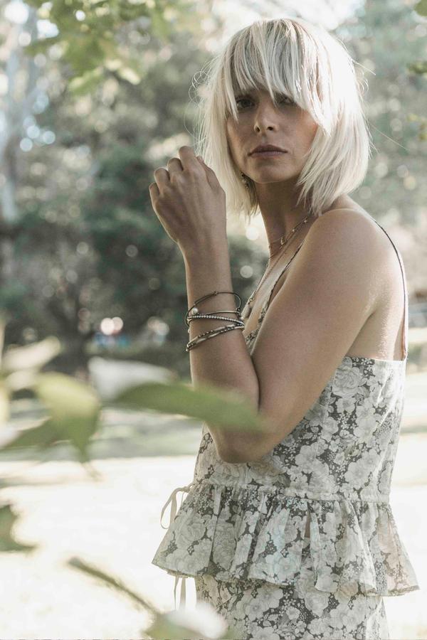 SOLEILUNA - Frill Tie Cami (Vintage Bloom)