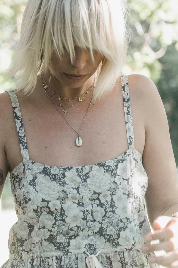 SOLEILUNA - Frill Tie Cami (Vintage Bloom)