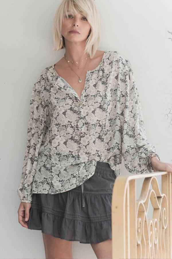 SOLEILUNA - Tiered Tie Mini (Smoked Black)