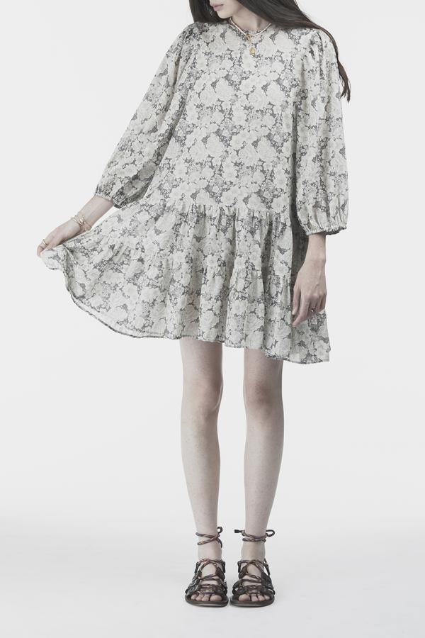 SOLEILUNA - Floating Mini Dress (Vintage Bloom)