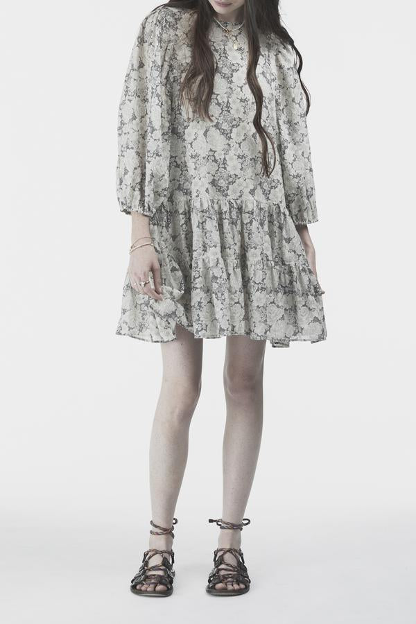 SOLEILUNA - Floating Mini Dress (Vintage Bloom)