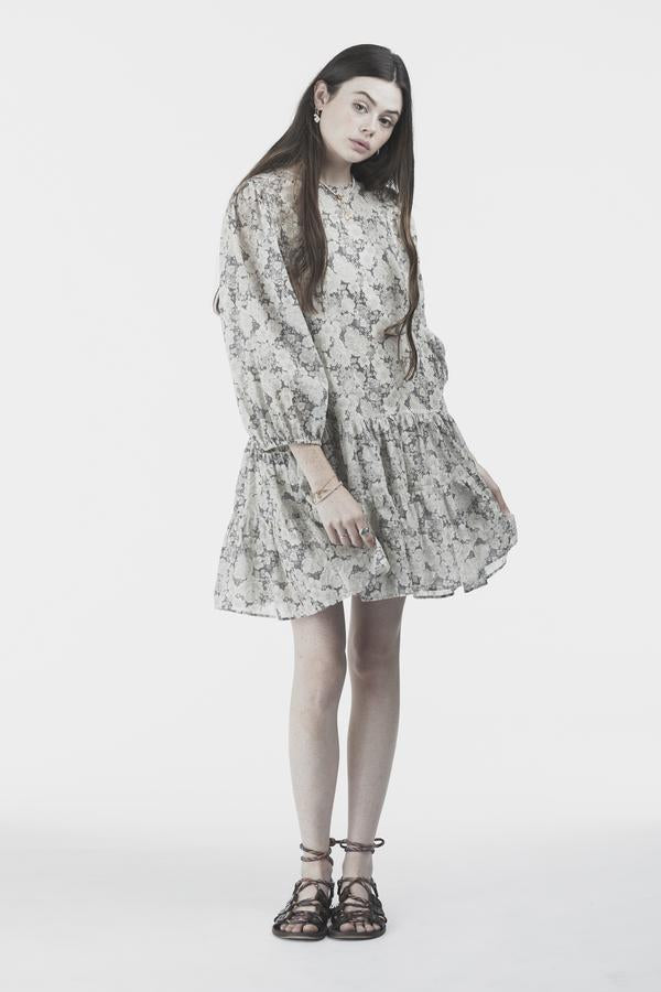 SOLEILUNA - Floating Mini Dress (Vintage Bloom)
