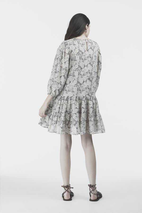 SOLEILUNA - Floating Mini Dress (Vintage Bloom)