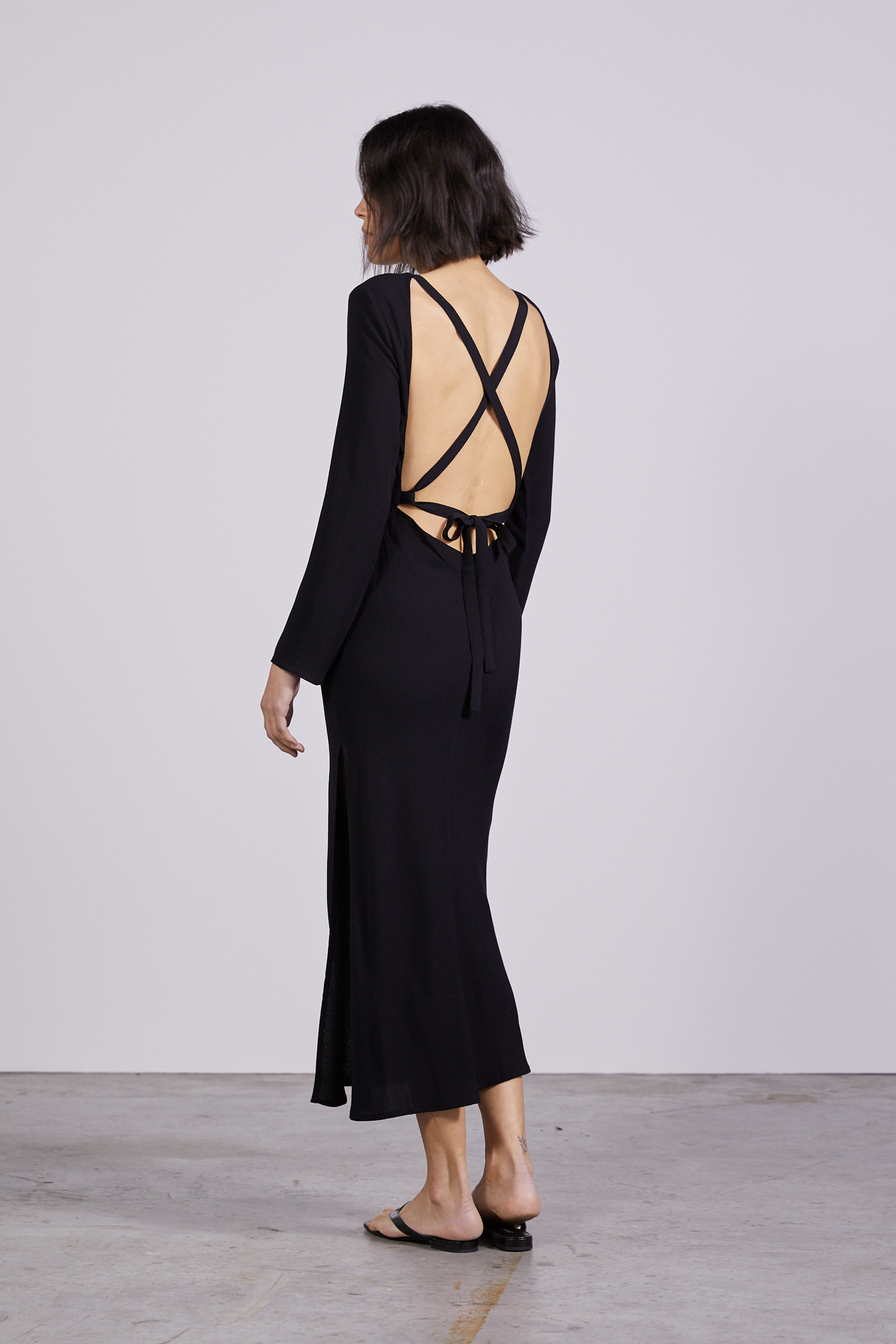 THIRD FORM - Bouquet Lace Back (Black) FINAL SALE