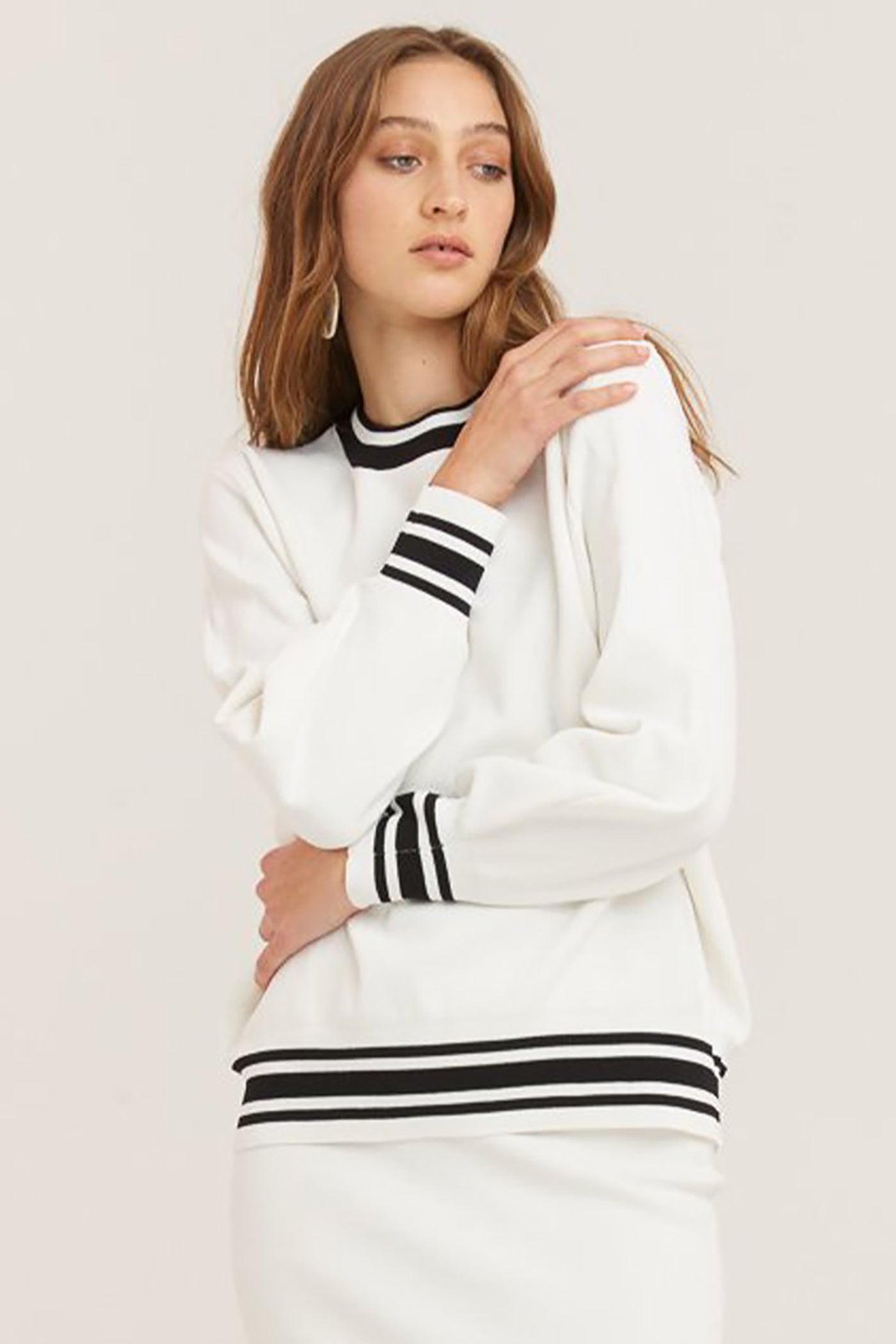 Vestire: Sure Thing Sweater (White)