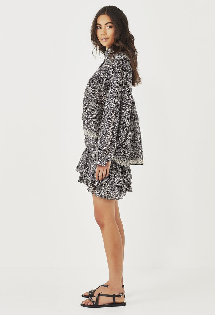 REMAIN - Sylvie Shirt (Navy Paisley) FINAL SALE